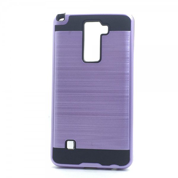 Wholesale LG Stylus 2 K520, LG G Stylo 2 LS775 Iron Shield Hybrid Case (Purple)